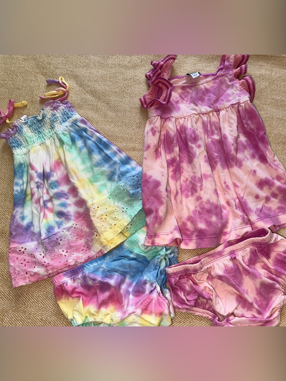 SPLENDID Tie-Dye Dress bundle 6-12m